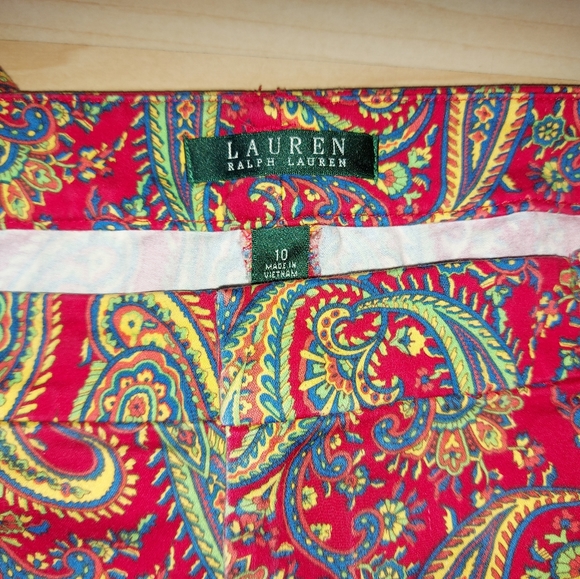 Ralph Lauren Paisley Pants - Picture 4 of 6